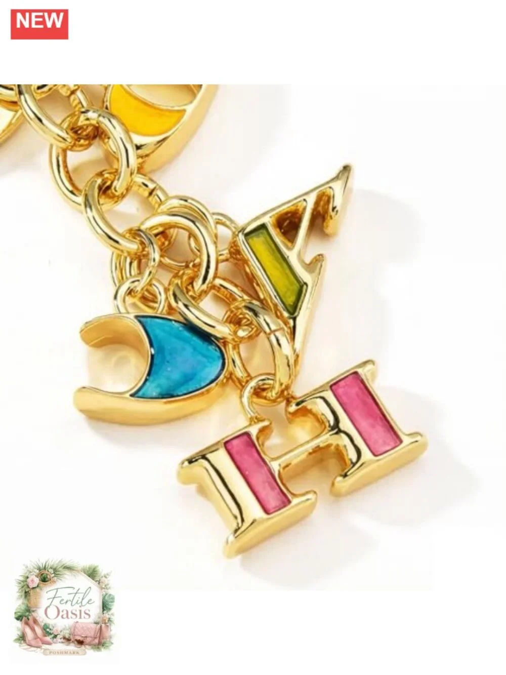 Strawberry Bag Charm for Purse Handbag Keychain Metal Lightweight Women